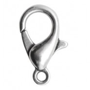 DQ Metal (brass) Lobster Clasp 10mm Antique silver